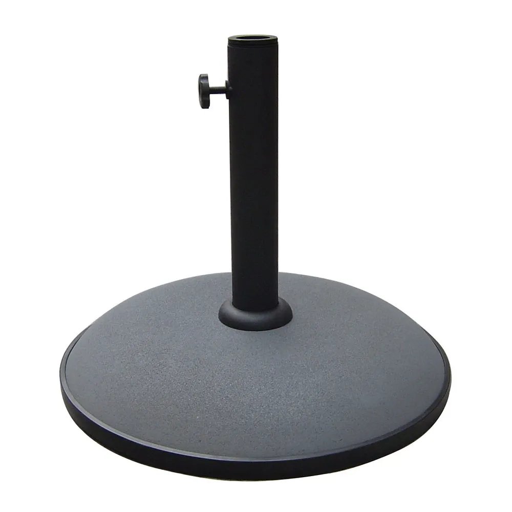 Marbueno Base Sombrilla Redonda Cemento 45x36 cm 20KG Gris Jardin