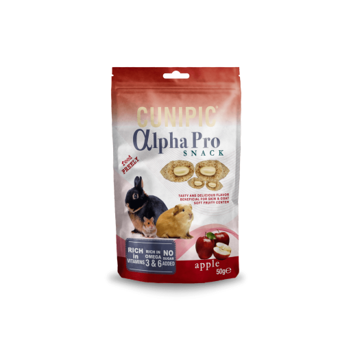 Cunipic Snacks Alpha Pro de Manzana (Roedores , Snacks) - 50 GR50
