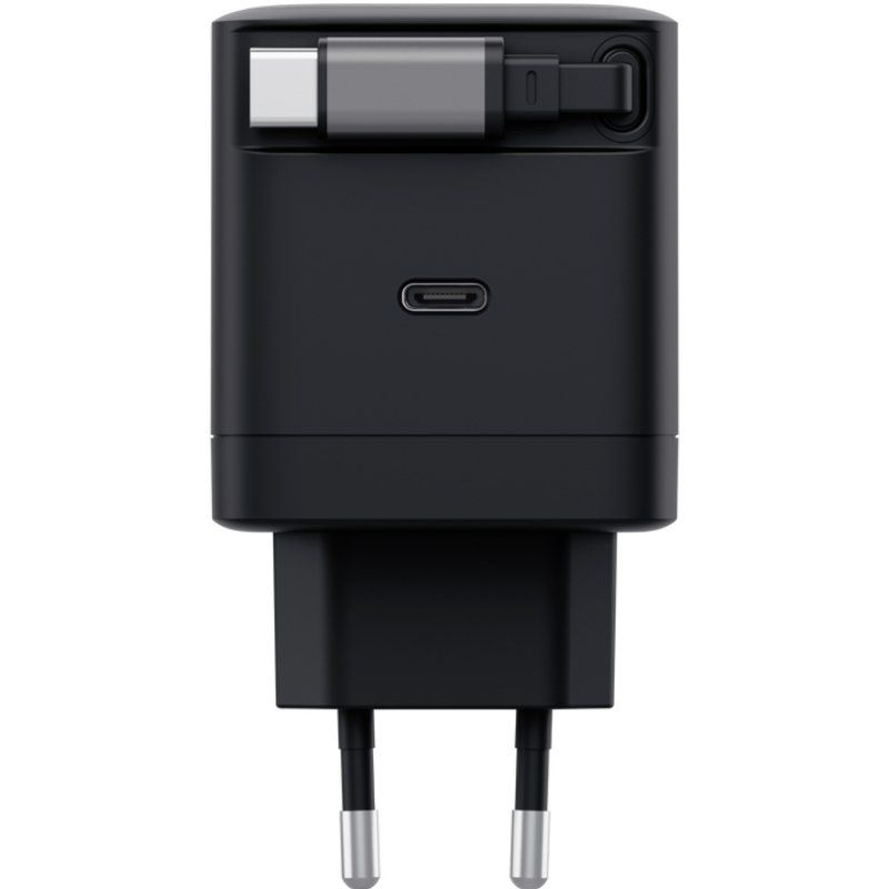 Trust Maxo Cargador retráctil USB-C PD de 65 W