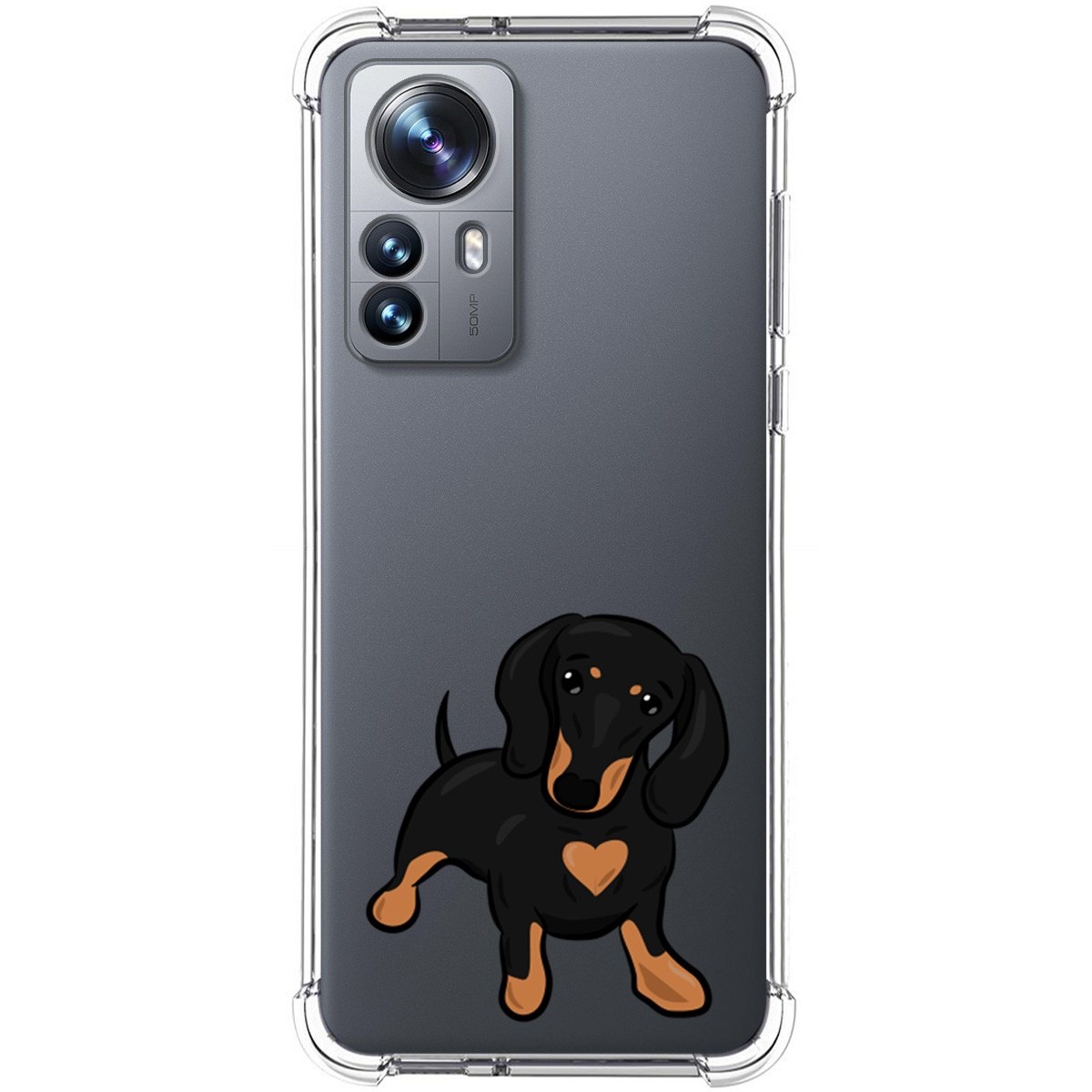 Funda Silicona Antigolpes para Xiaomi 12 Pro 5G diseño Perros 04 Dibujos
