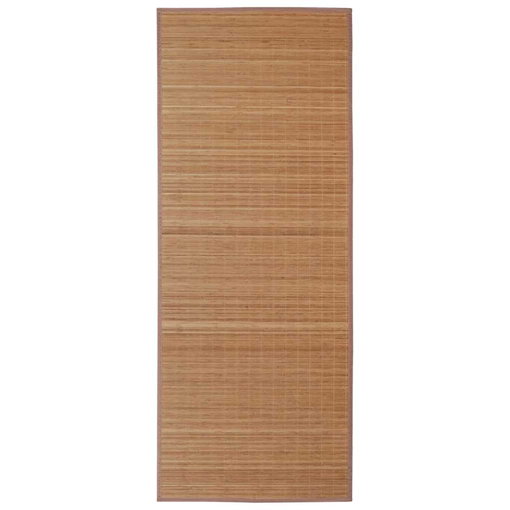 vidaXL Alfombra rectangular de bambú 150 x 200 cm