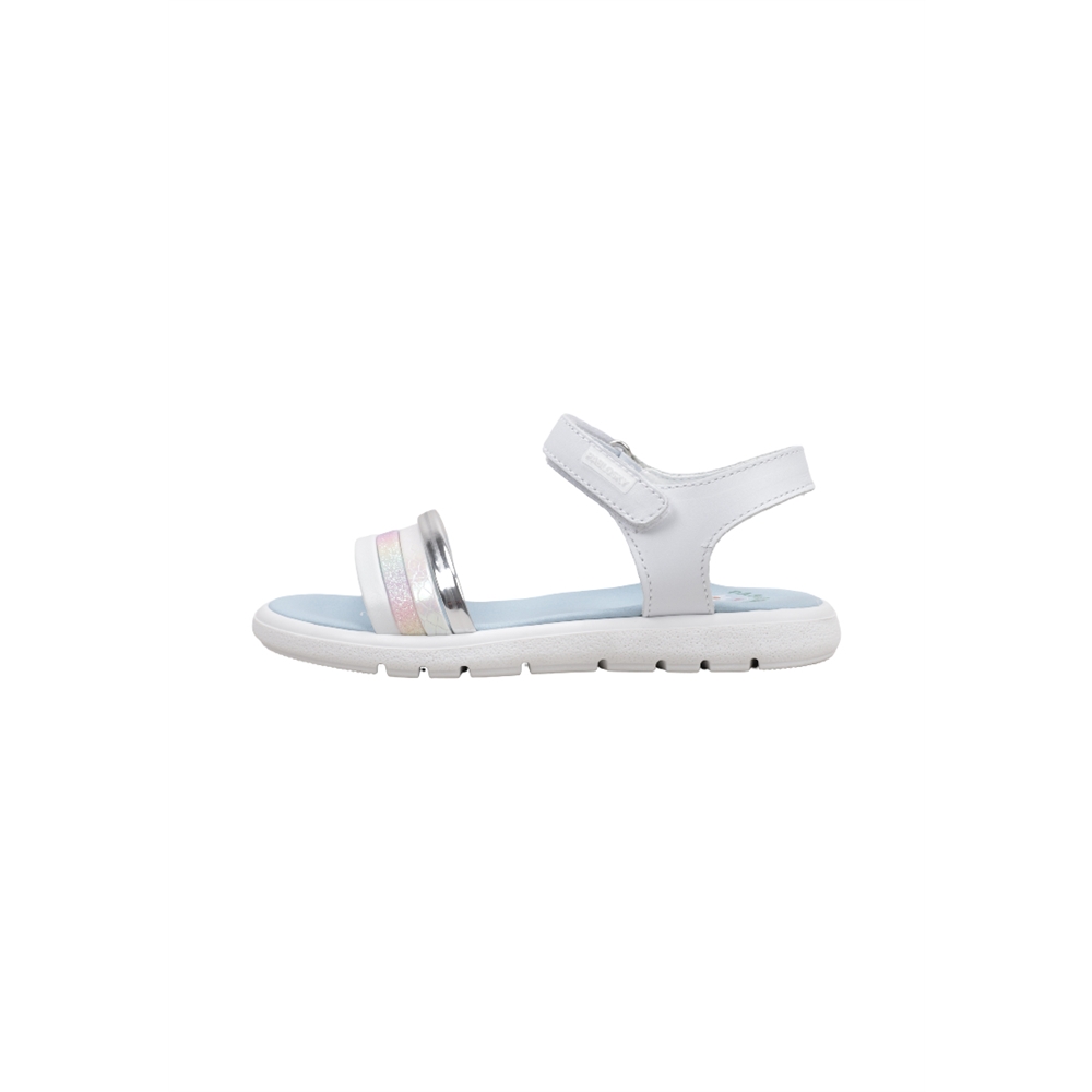 Pablosky 448600 Sandalias Planas Niña Blanco
