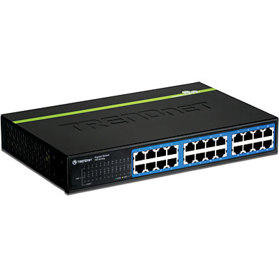 Trendnet TEG-S24DG switch No administrado Negro