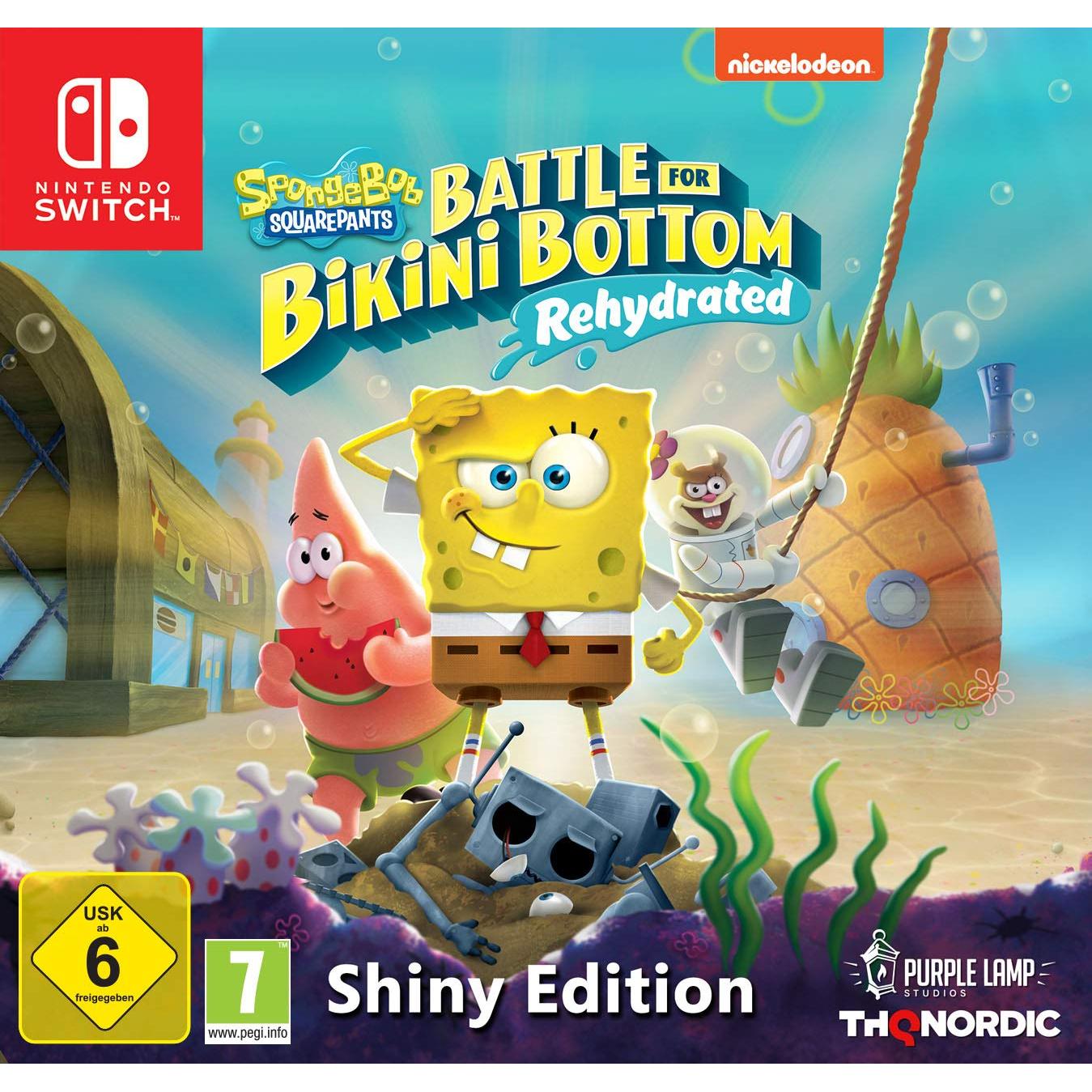 Spongebob Squarepants: Battle For Bikini Bottom Rehydrated Nsw - PAL ESP - Nuevo
