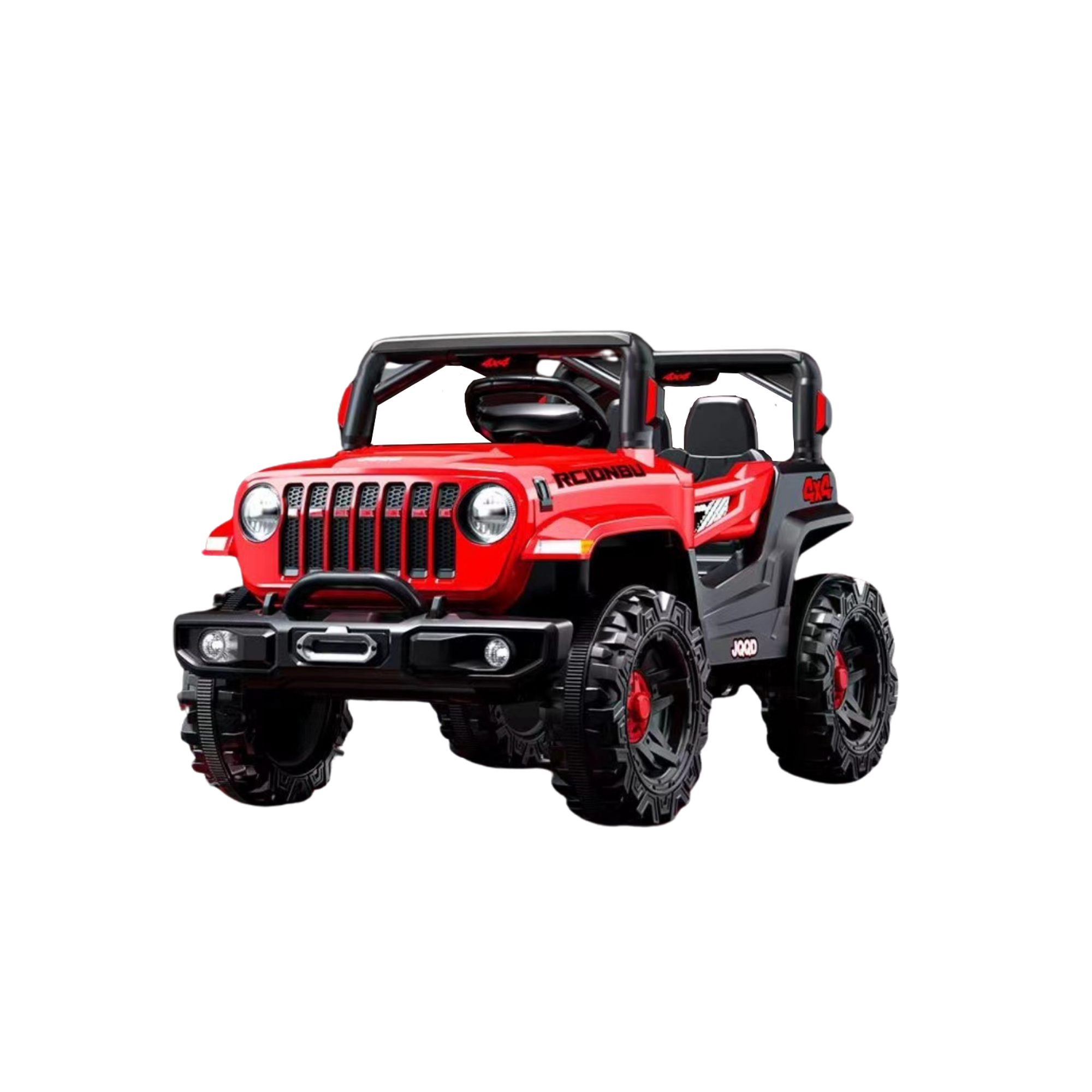MAGIC SELECT Coche Todoterreno Eléctrico, Vehículo 4x4 para Niños y Niñas 1-3 Años,Auto Infantil con Batería de 12V,Bluetooth,APP con Mando de Control y Pedal.2 Marchas,USB, 5 km/h.Cargador Incluido.