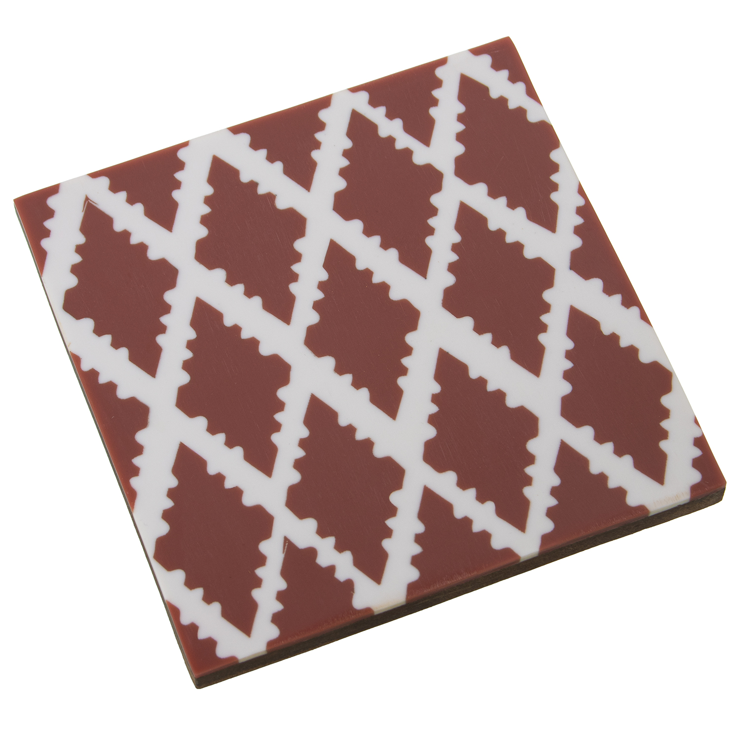 Set 4 posavasos resina 10x10x0, 8cm