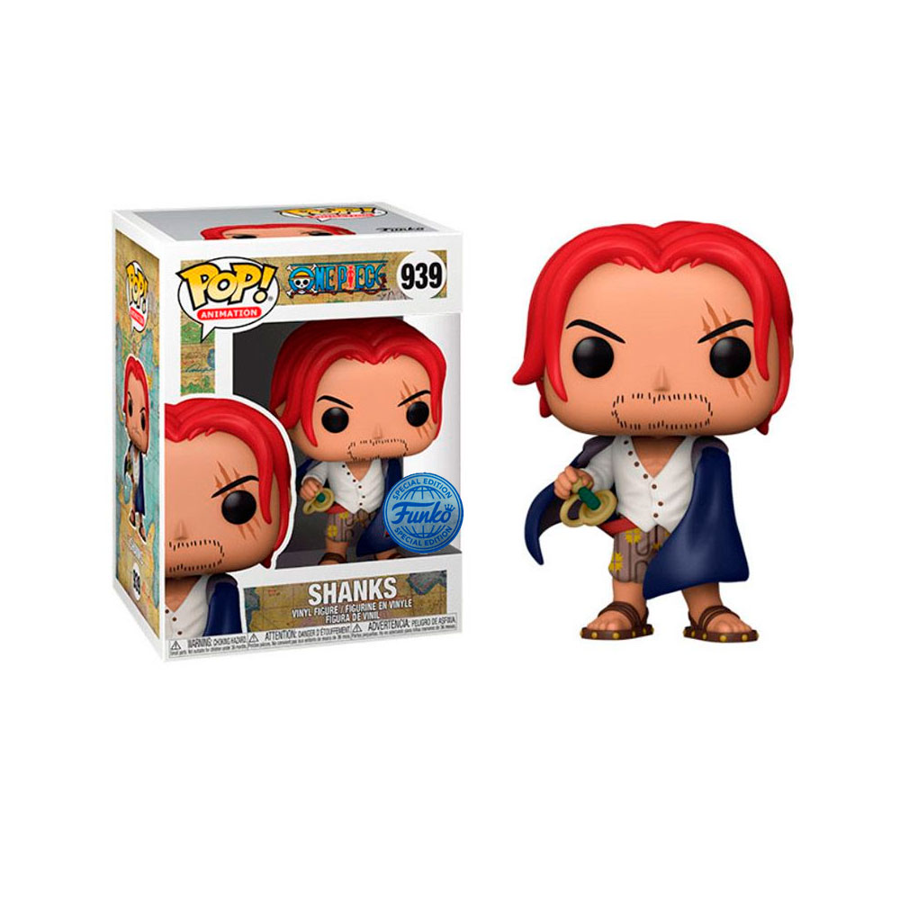 Funko Pop Animation One Piece Shanks Special Edition 939 Figura Coleccionable