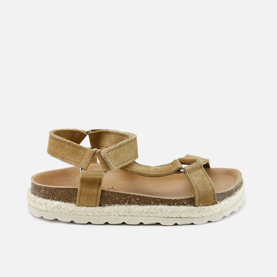 Sandalias Bio Yute Cuero Papanatas | Eli 1957