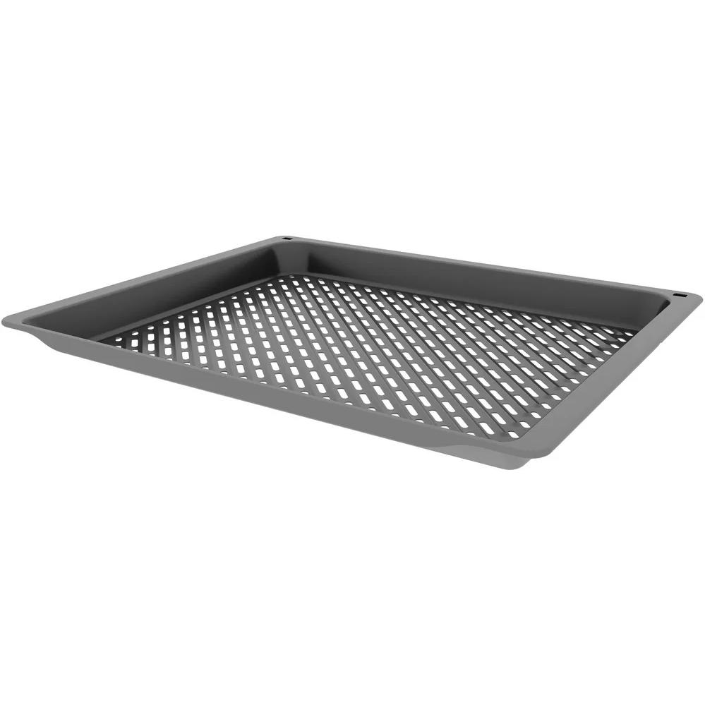 Bandeja de horno Bosch | Bandeja para freír y asar al aire, 34 x 455 x 375 mm | HEZ629070 | Antracita