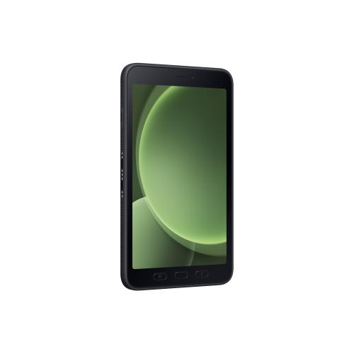 Samsung Galaxy Tab Active5 5G LTE-TDD & LTE-FDD 128GB 8" TFT Tablet, 6GB RAM, Android 14, Green, features 5G connectivity, Wi-Fi 6, 5050mAh battery, and expandable memory, perfect for versatile use.