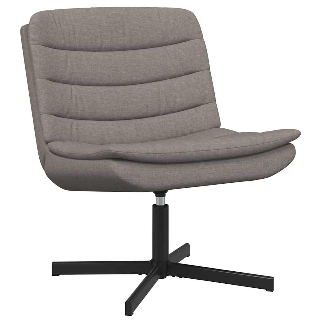 vidaXL Silla giratoria 63 x 75 x 76 cm tela Multicolor