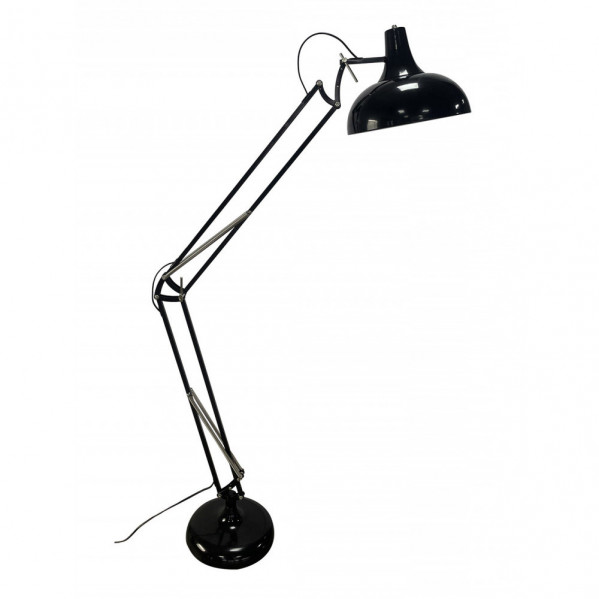 Pie Salon Articulable modelo Malik 1xE27 Negro FABRILAMP