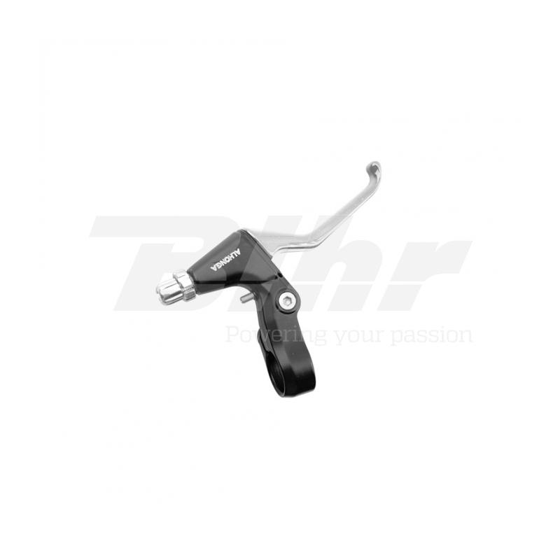 Alhonga - Juego de manetas V-Brake para bicicleta MTB/City/Trekking, fabricado en aluminio forjado, color plata, compatible con frenos V-Brake y cualquier tipo de cambio, peso ligero de 93 g por unidad