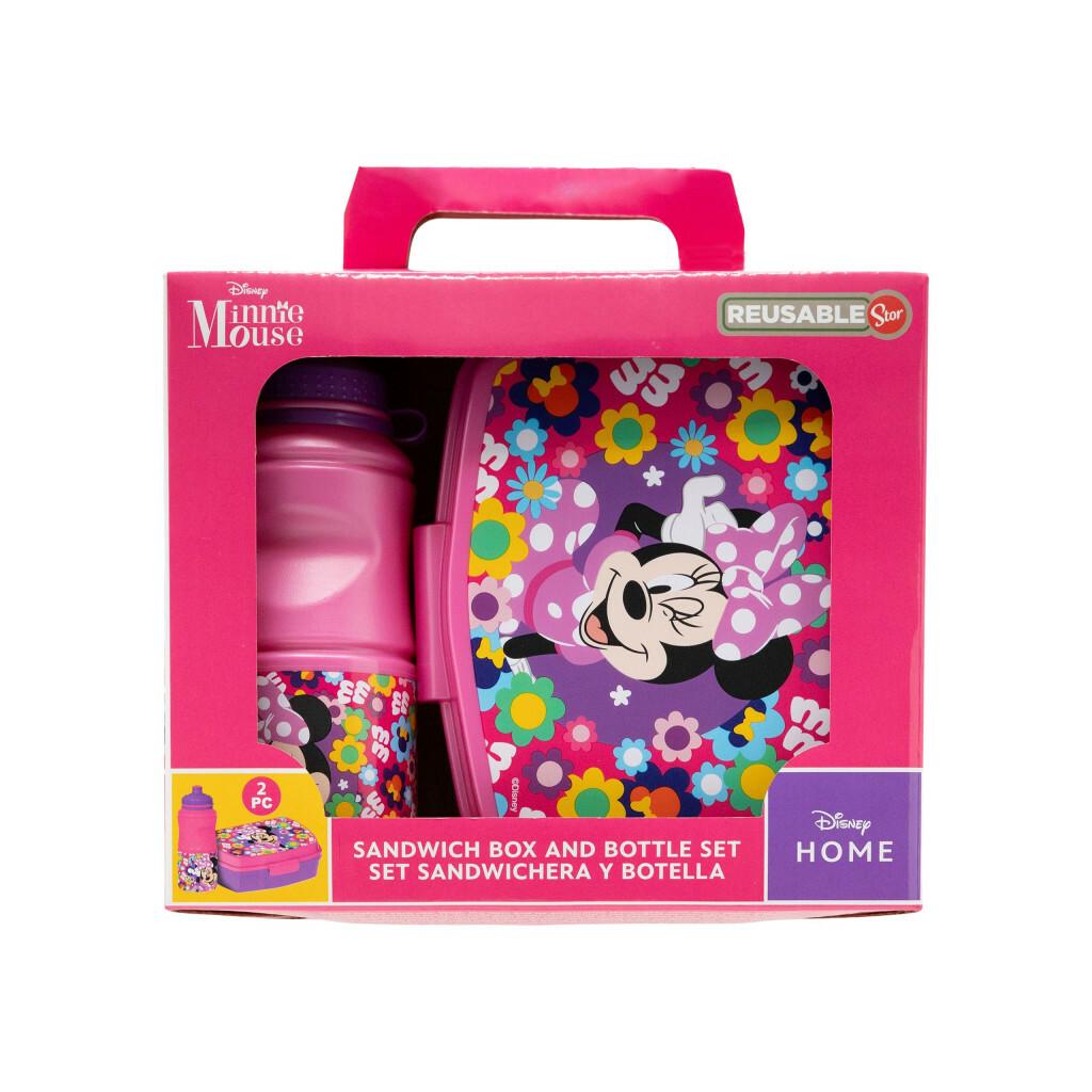 Set Sandwichera y Botella Minnie Mouse Juguetes Stor STOR