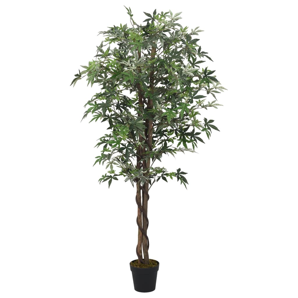 vidaXL Arce Artificial con Hojas Planta Árbol de Imitación Verde Dimensiones 80 cm (224 hojas),  120 cm (336 hojas),  150 cm (504 hojas) y mas