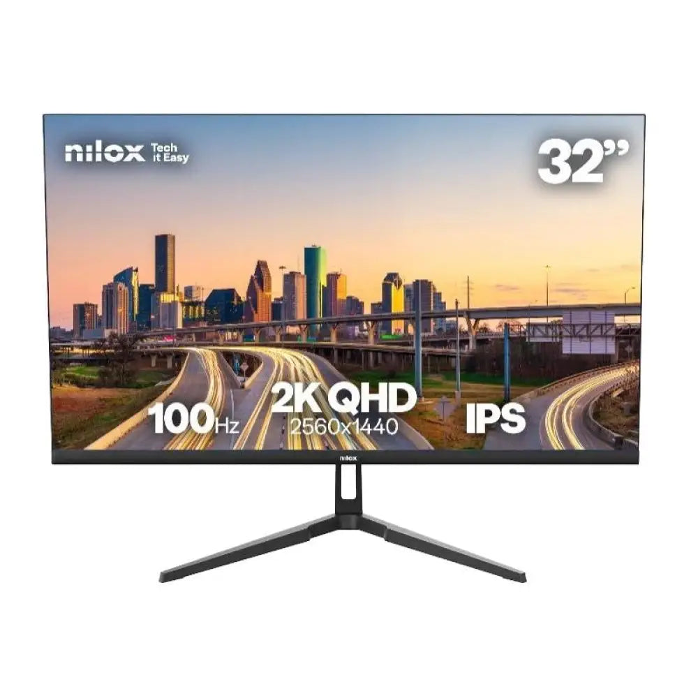 Monitor Nilox NXM322K1001 32" Quad HD 100Hz IPS Sin Altavoces