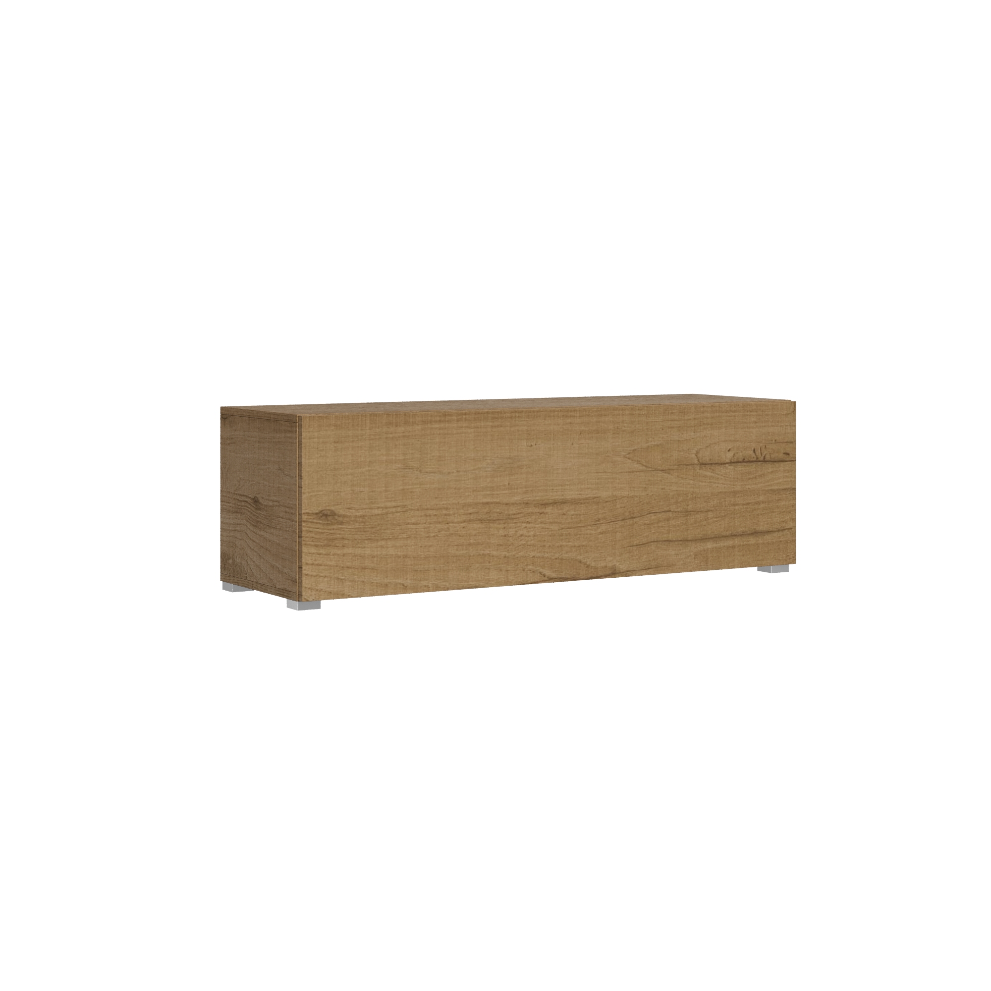 Base abatible de suelo L.133,6 H.40 P.39,2 con patas de roble natural - Itamoby