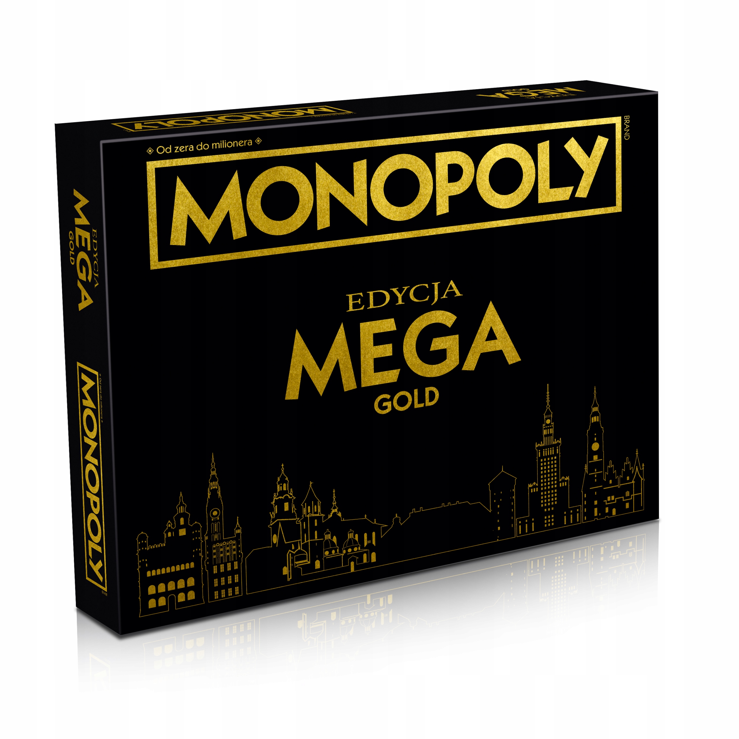 Juego de mesa Monopoly MEGA Gold DELUXE GOLD EDITION: Winning Moves