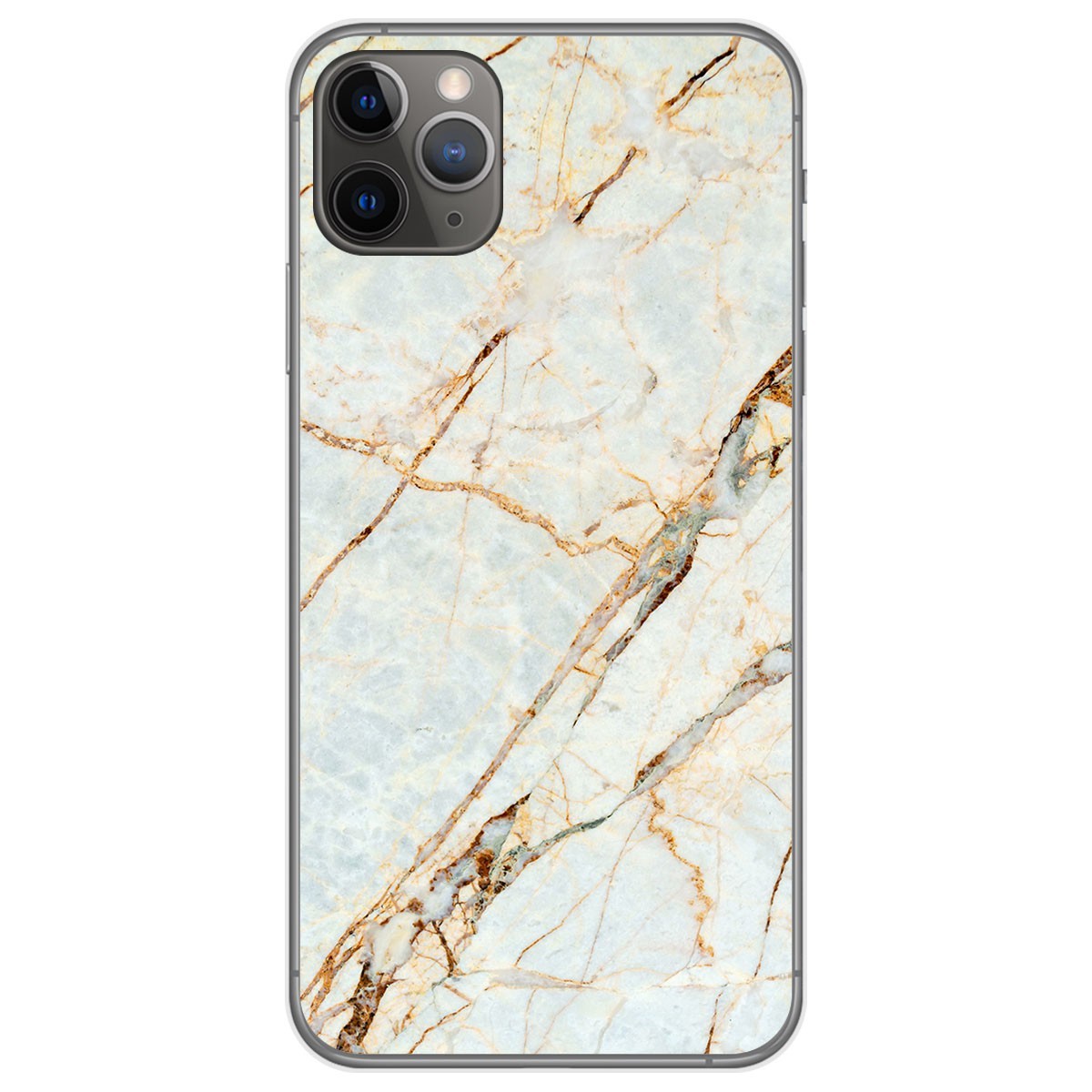 Tumundosmartphone Funda Gel Tpu para Iphone 11 Pro Max (6.5) diseño Mármol 13 Dibujos