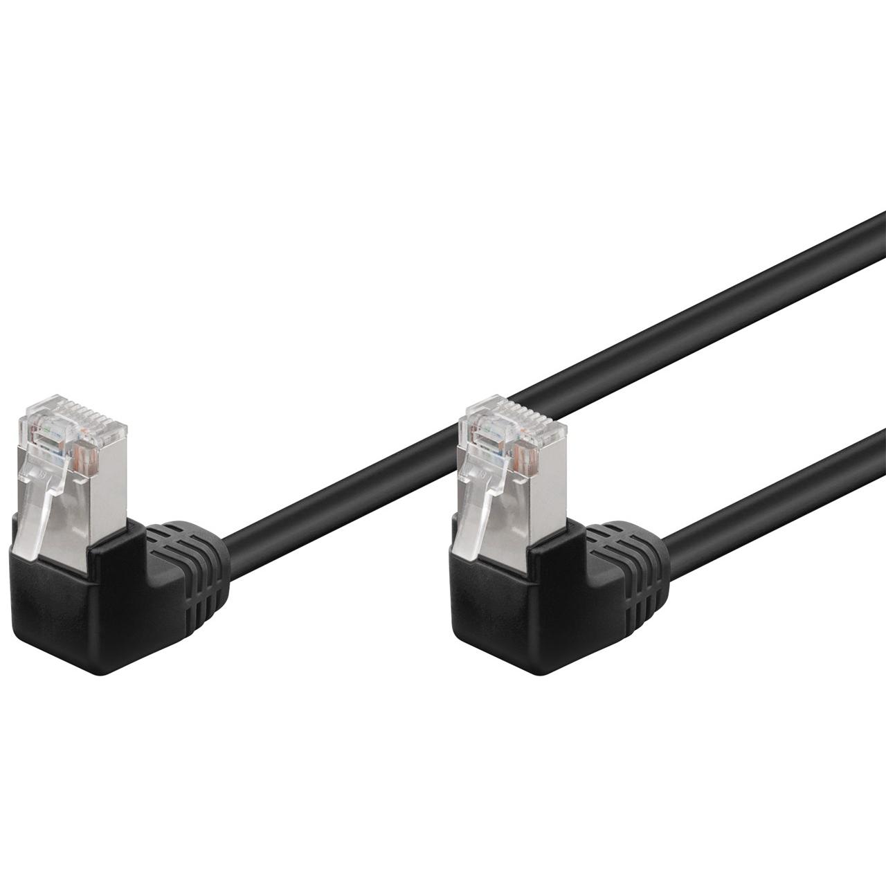 Goobay 96080 cable de red Negro 3 m Cat5e F/UTP (FTP)