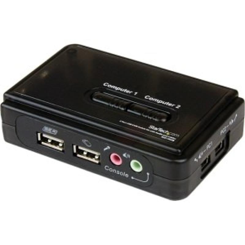Startech Kit Conmutador KVM USB Audio 2 Puertos