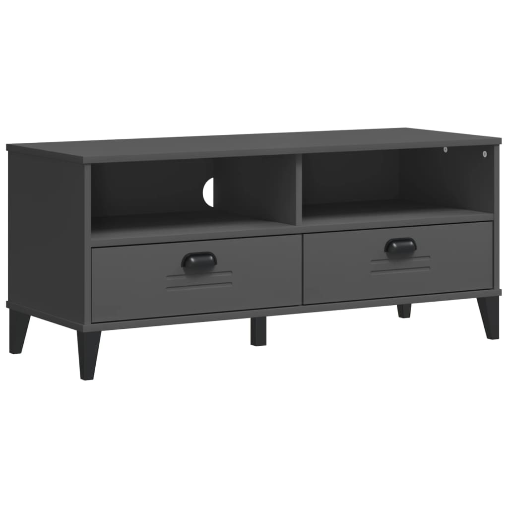 vidaXL Mueble de TV VIKEN madera maciza de pino, Mueble de Salon, Mueble TV, Mueble TV salon, Mesa de TV, Mueble tele