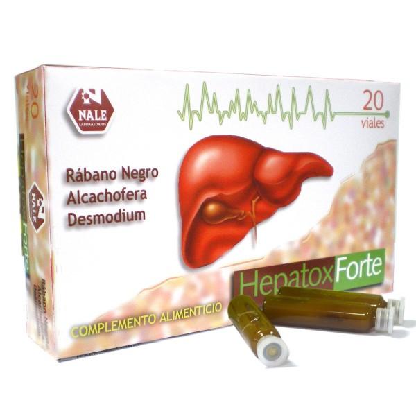 Desintoxicación Nale Hepatox Forte - Vial de 20 Unidades