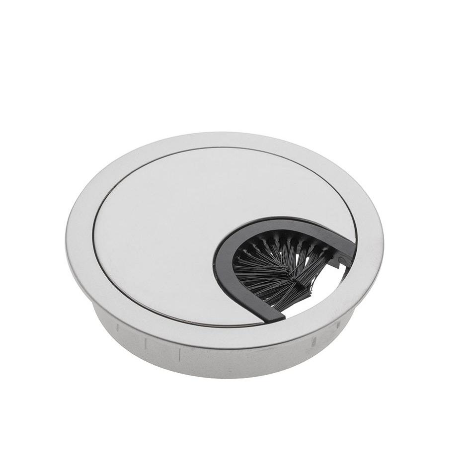 Vivolink Organizador de Cables para Escritorio ø60mm de Aluminio