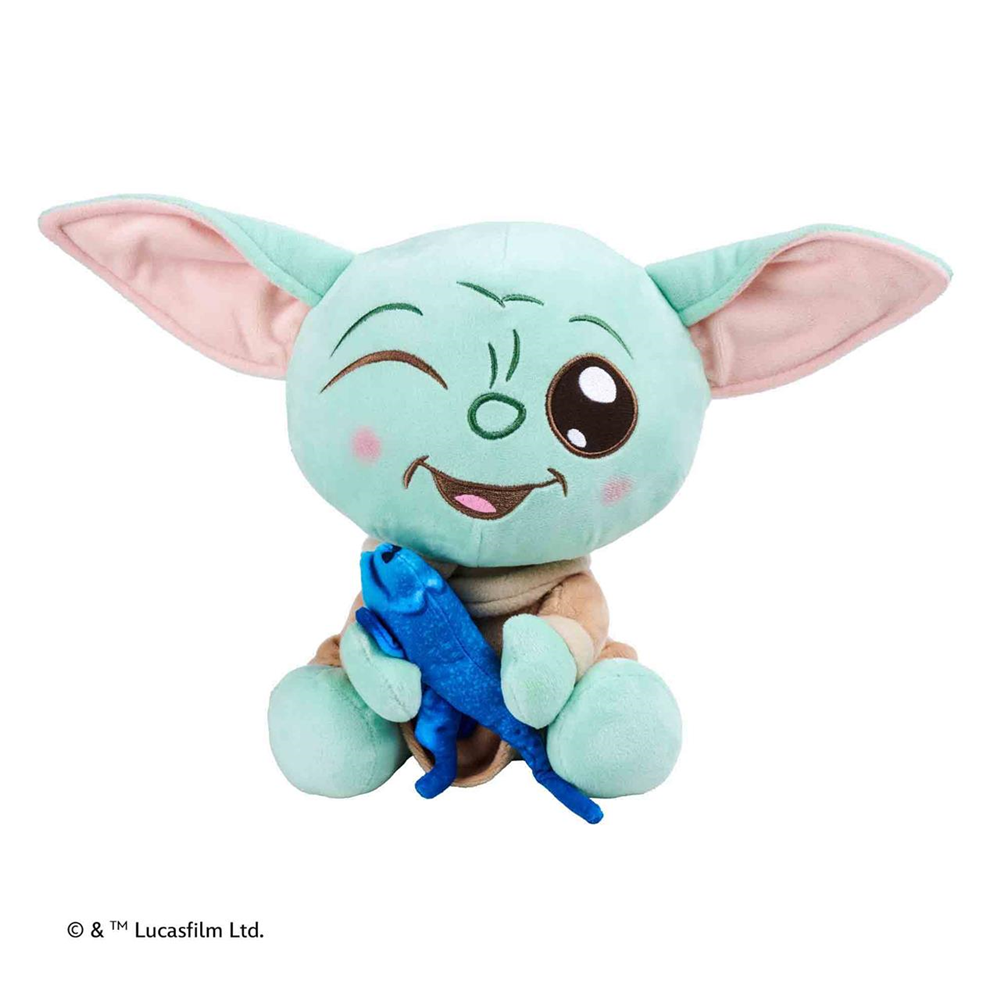 Peluche Star Wars Grogu con lagartija 25cm (Smoby 6315870756)