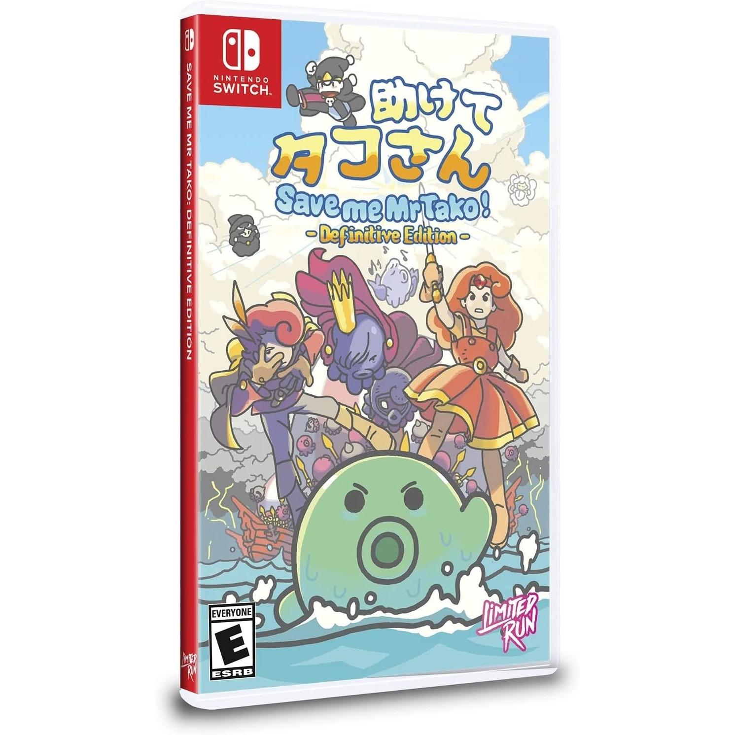 Save Me Mr Tako Definitive Edition Juego Fisico para Consola Nintendo Switch