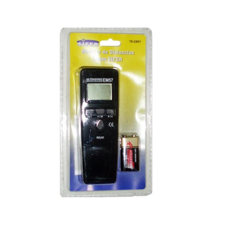 Sifer medidor distancias ultrasonido laser  19-24011