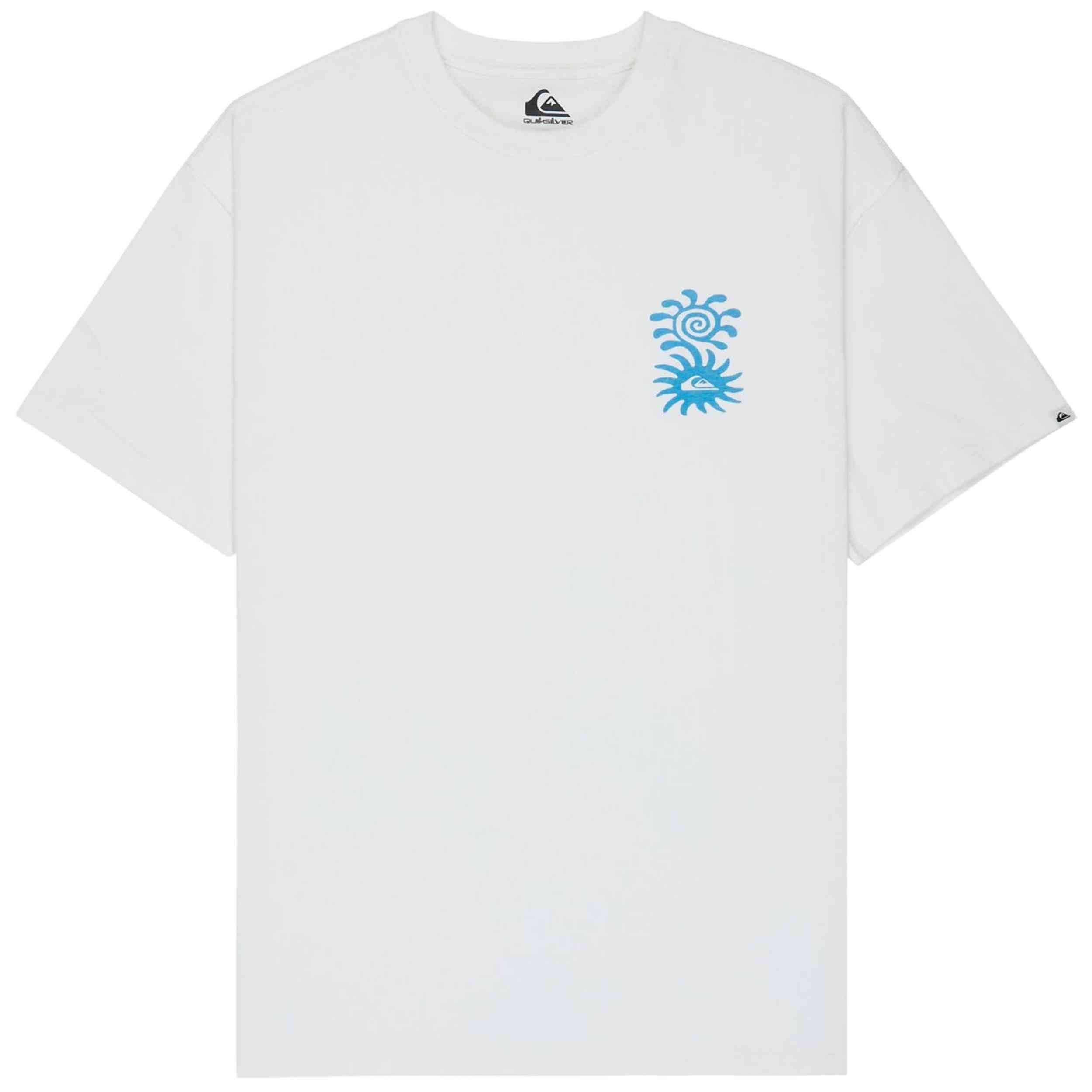 Camiseta Quiksilver modelo Evo Blossom Of Peace en color Blanco