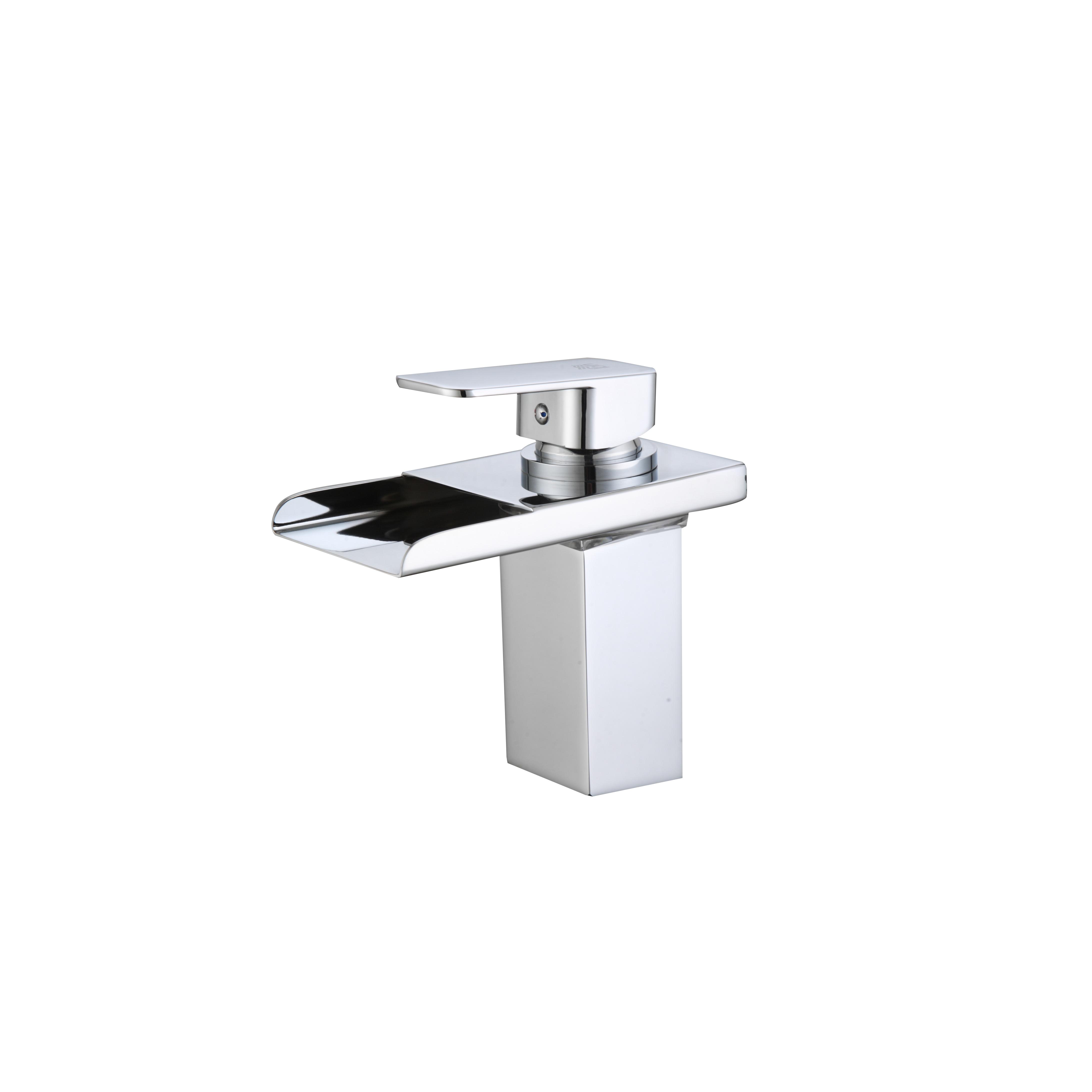 DP GRIFERÍA Grifo Monomando Lavabo Victoria - Cascada, Luces LED Temperatura, CE