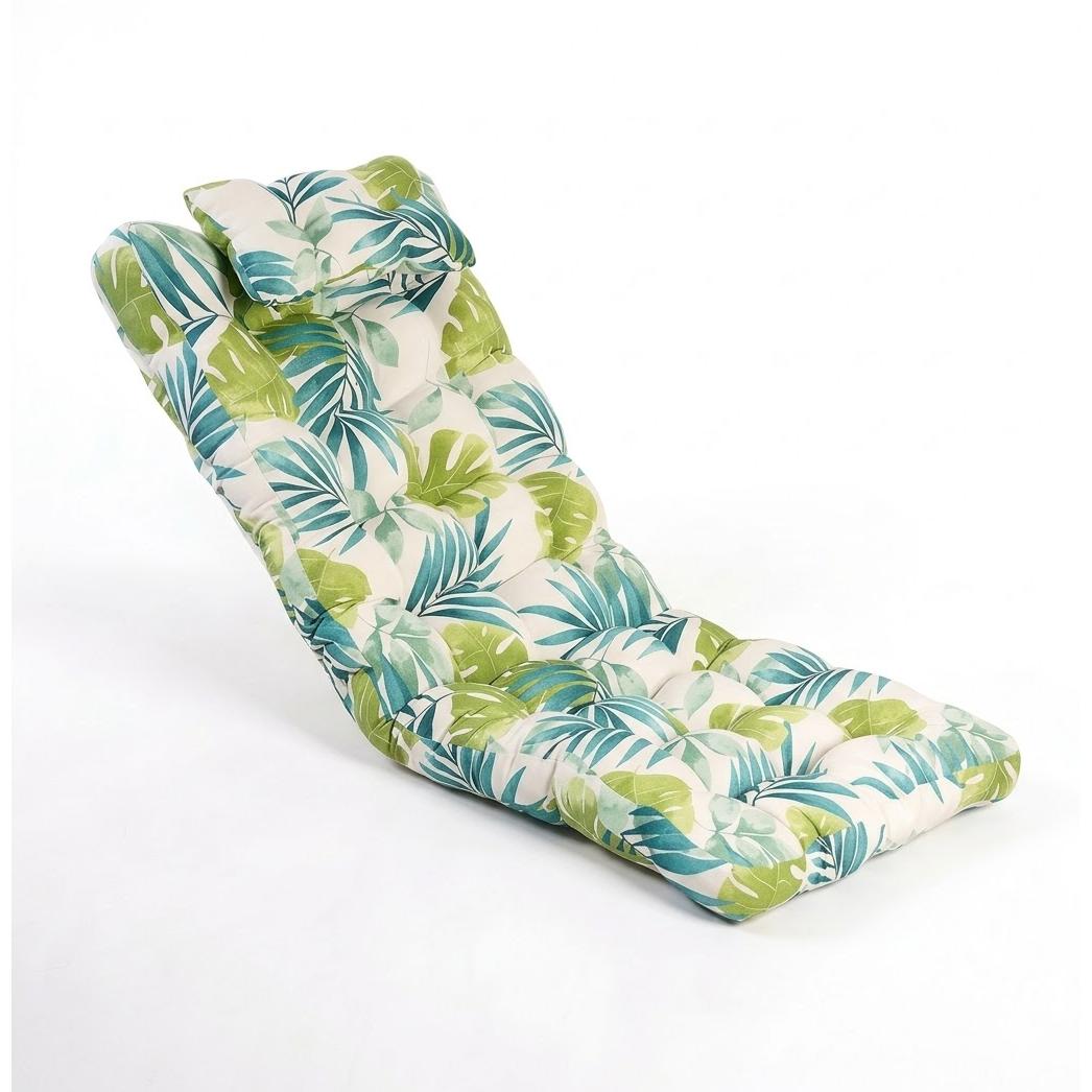 Cojín para Tumbona, Acolchado para Tumbona de Playa, Jardín, Piscina, Terraza, Verano(PACK de 2) - Colchoneta Ergonómica Exterior CIVELLO global
