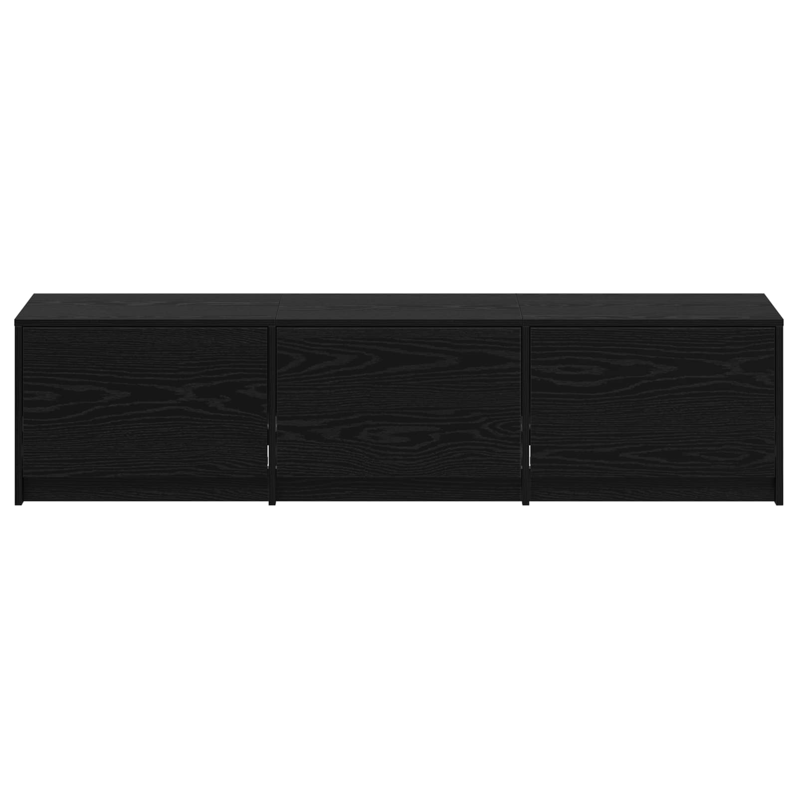 vidaXL Mueble de TV con LED 165 x 34 x 40 cm Madera de ingeniería
