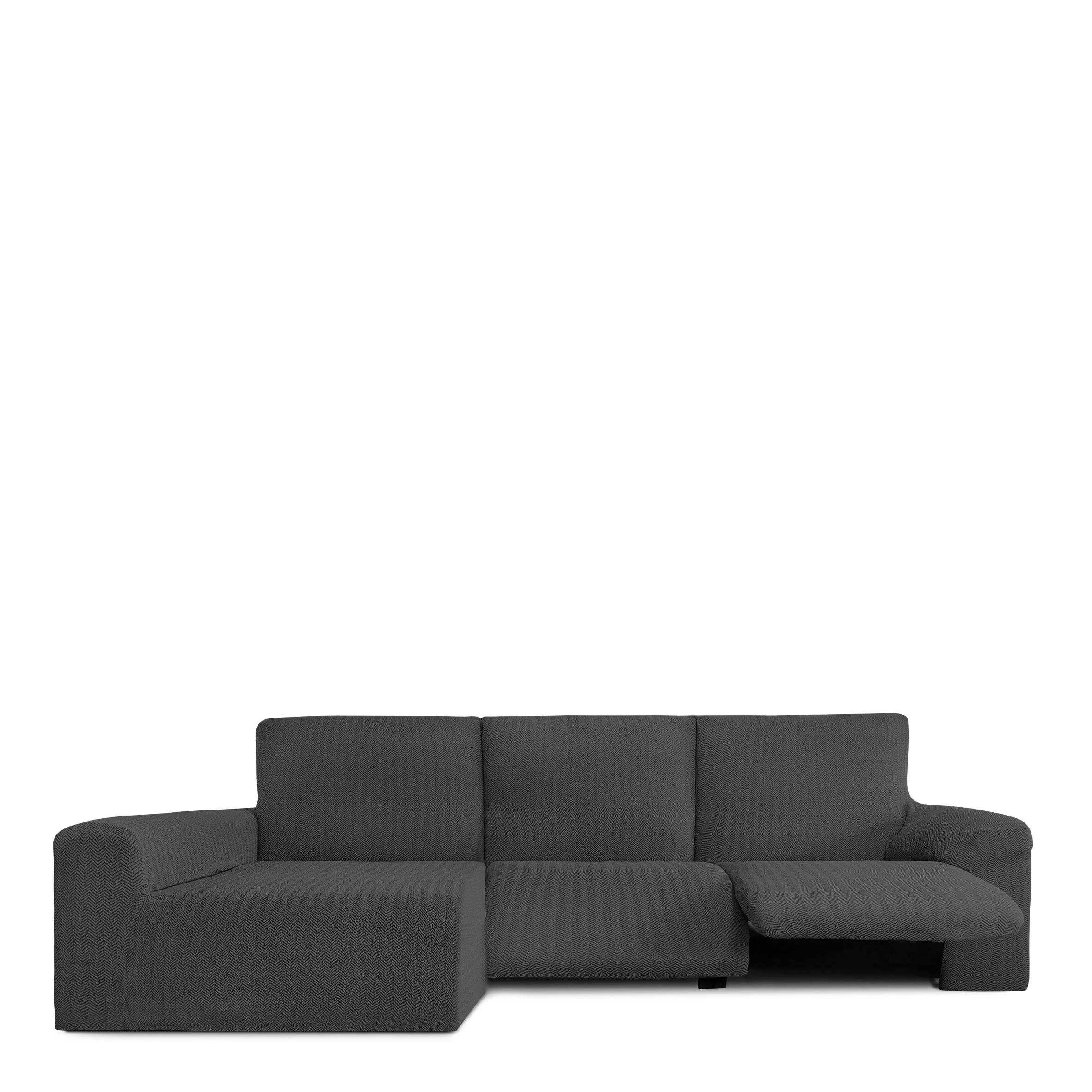 Funda de sofa m/0 ch. longue relax premium jaz izquierda (Mirando de frente) c/16, Tamaño brazo largo izquierda, 170x310x110cm, Fábricada en España