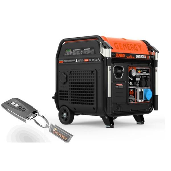 Generador Inverter CRETA SILENT 7500W RC Grupo de Luz