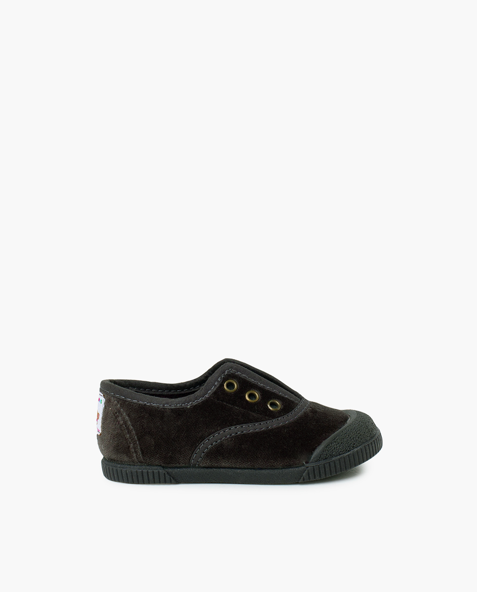 Pisamonas Zapatillas terciopelo barefoot sin cordones