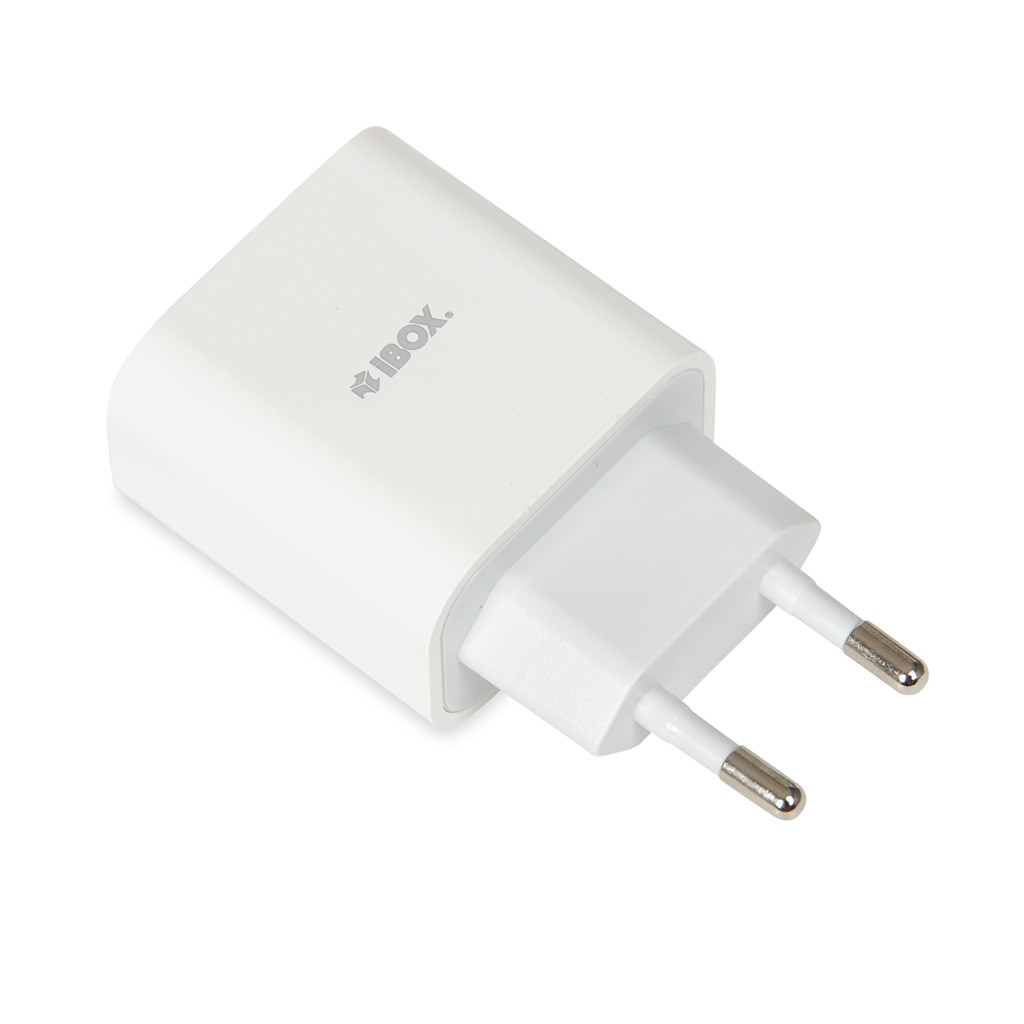 Cargador de viaje i-box c-37 pd20w, blanco
