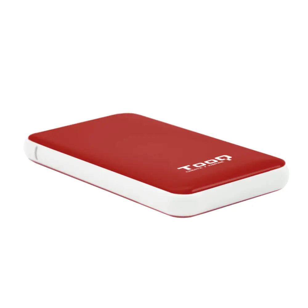 Tooq TQE-2528R Caja Externa USB 3.1 Roja para Disco Duro 2.5" SATAIII