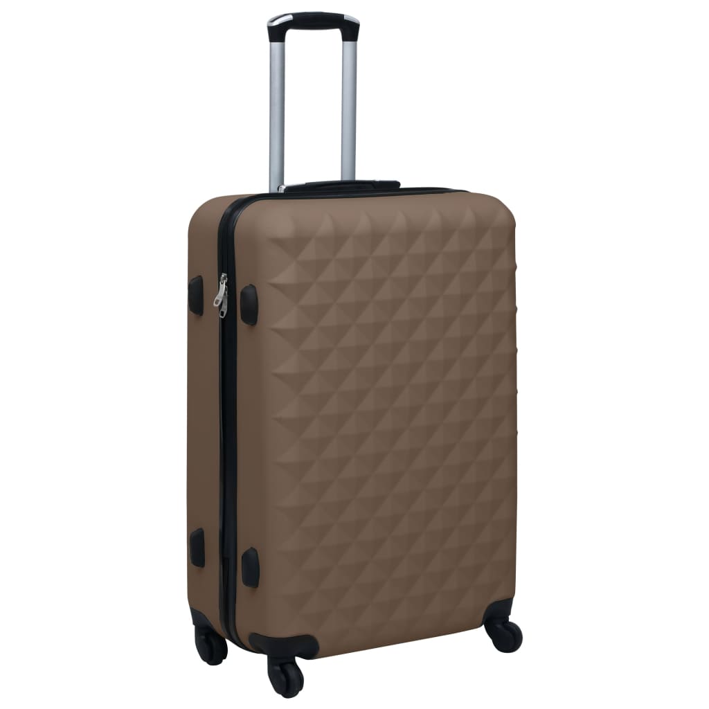 vidaXL Maleta Rígida con Ruedas ABS Dorado Cabina Trolley Equipaje de Viaje Color Dorado,  Antracita,  Marrón y mas