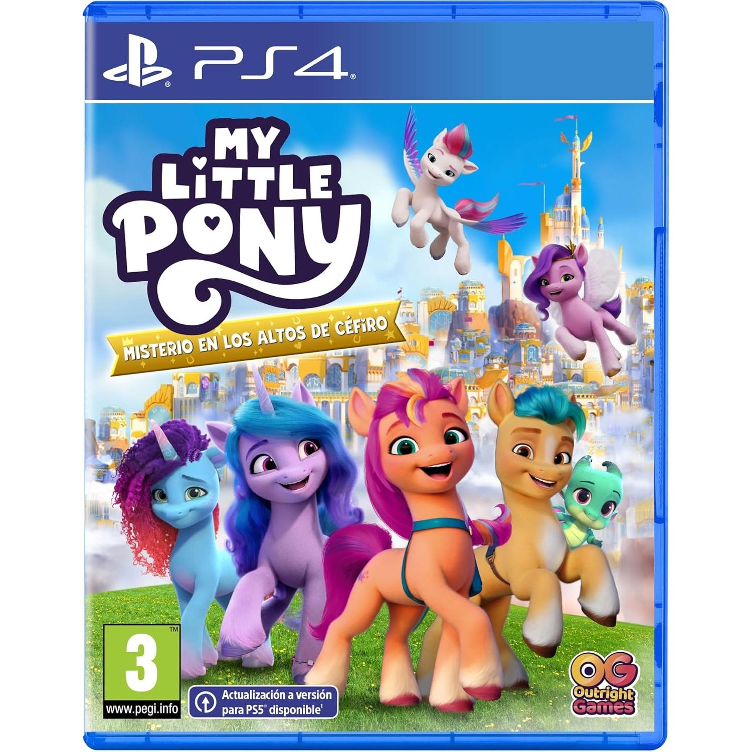 MY LITTLE PONY: MISTERIO EN LOS ALTOS DE CÉFIRO Juego para Consola Sony PlayStation 4 PS4 [ PAL ESPAñA ]