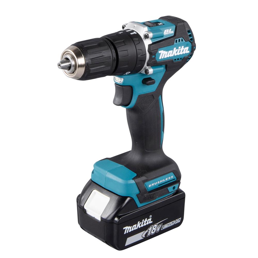 MAKITA DHP487Z - Taladro percutor inalámbrico 18V LXT® con Motor sin Escobillas, compacto y ligero