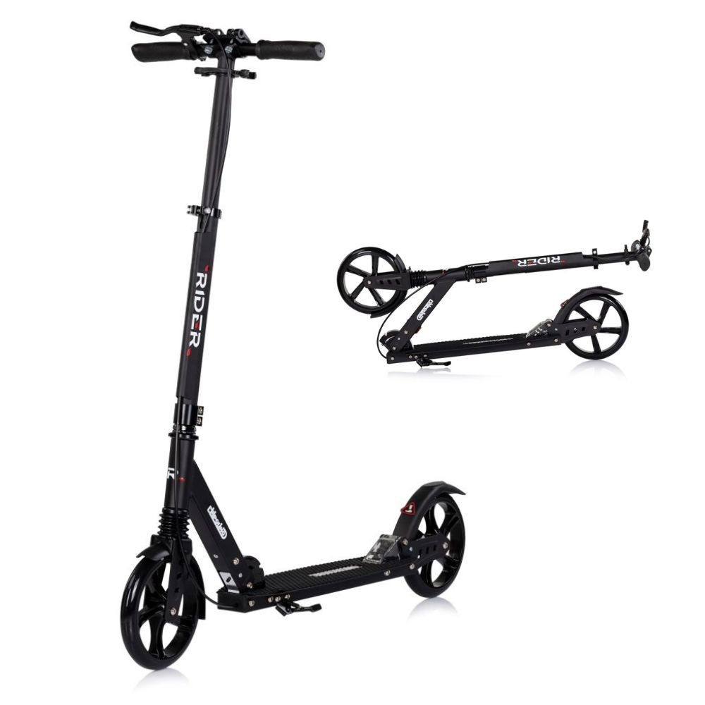 Patinete Plegable RIDER Chipolino con Amortiguación Ruedas PU hasta 100 kg +8 Años