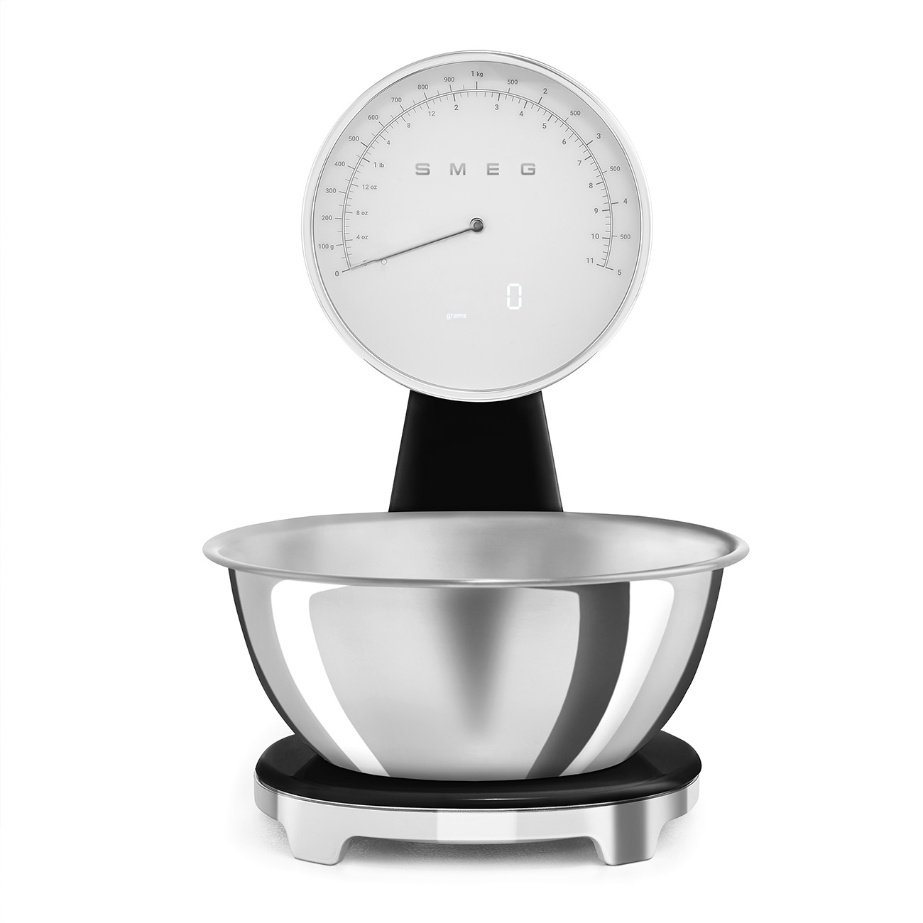 Báscula de cocina - Analógico y digital - Estilo 50's - Negro Brillante - KSF01BLWW