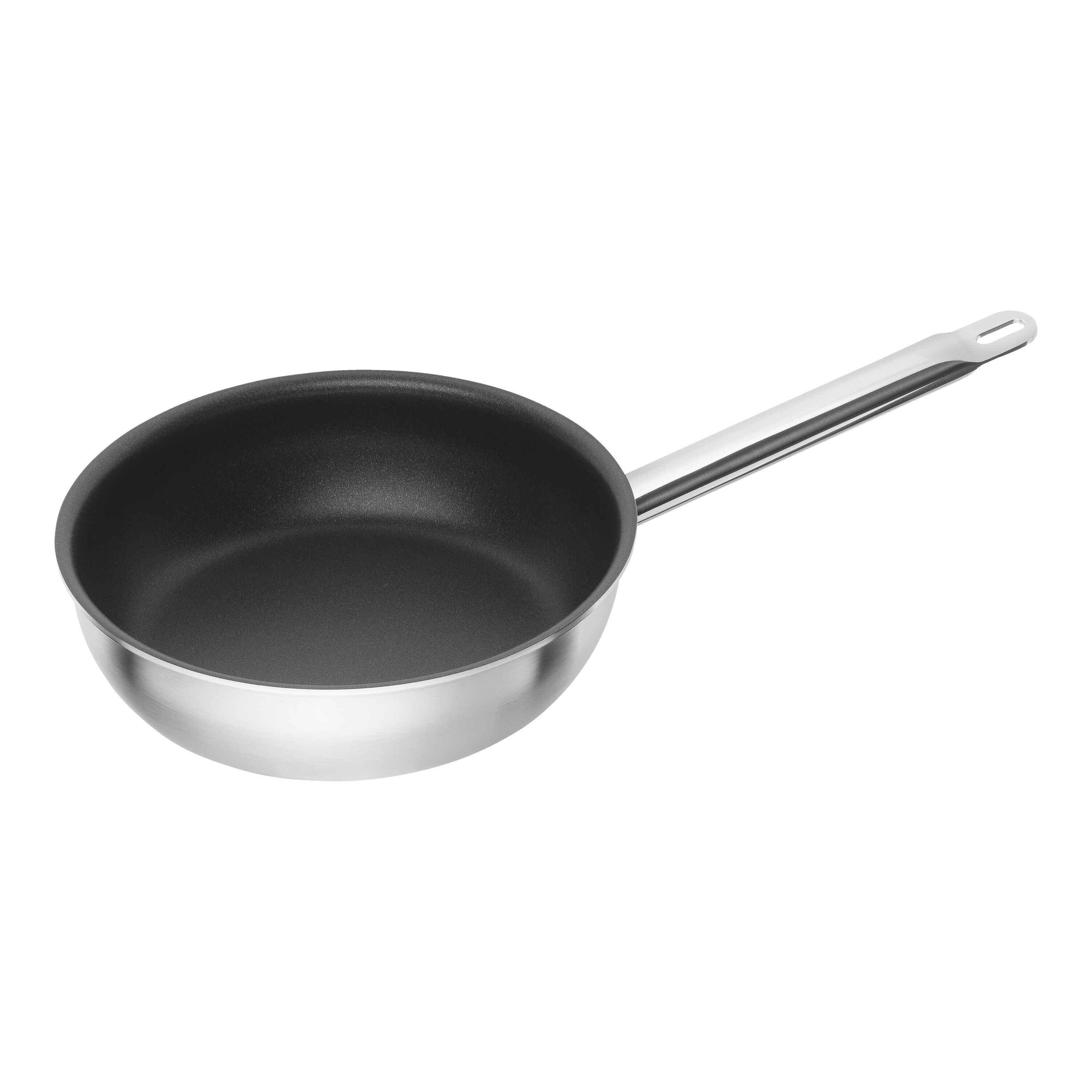 ZWILLING Pro Sartén 20 cm, 18/10 Acero inoxidable, Plata-negro