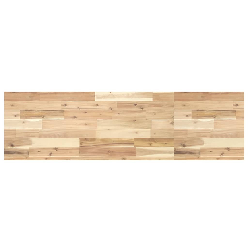Vidaxl Estante Flotante de Madera para Almacenaje en Acacia Maciza 120x40x4cm