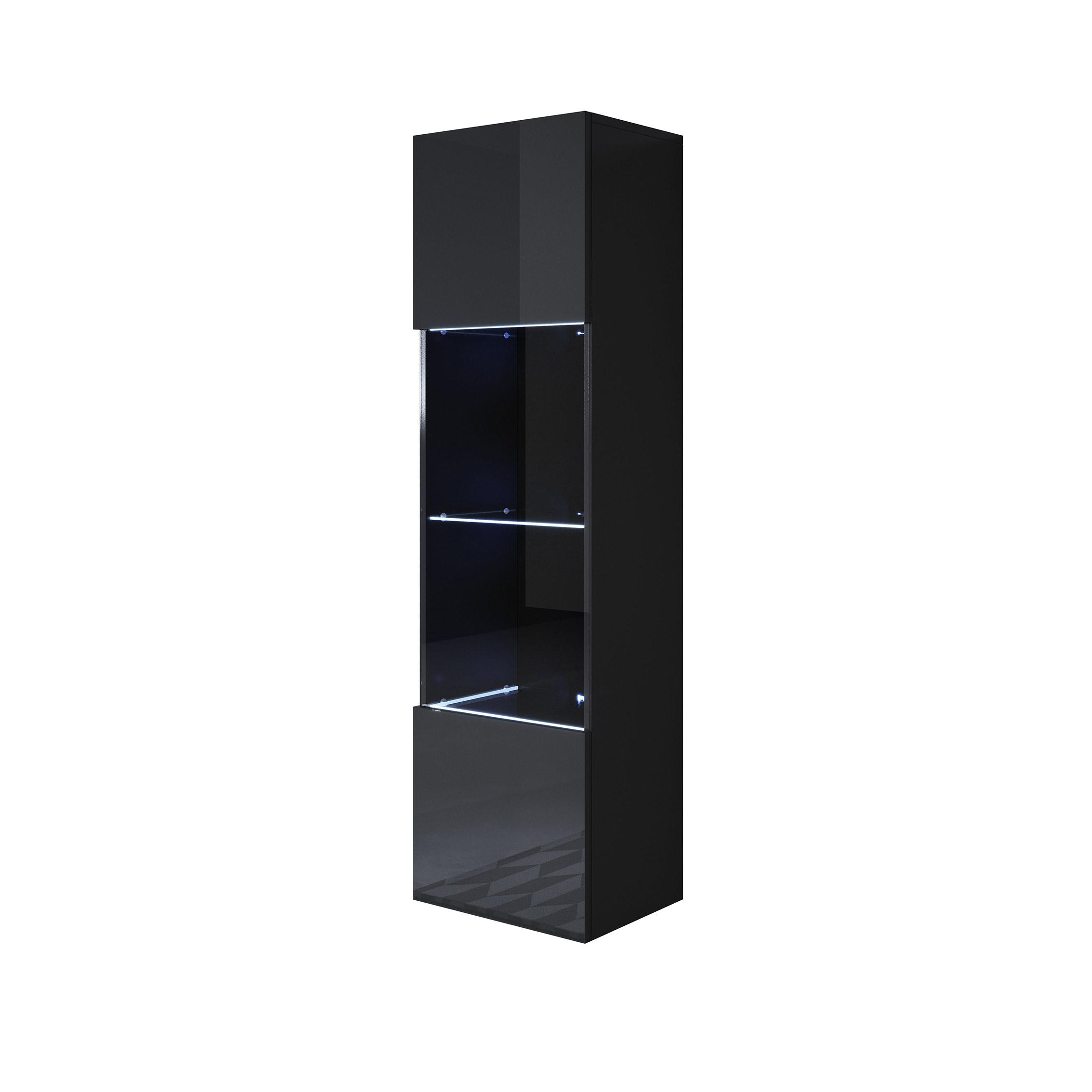 MB Muebles Bonitos - Vitrina Salón, Ancho 40cm, Colgante, Patas 2cm o 12cm, Más Colores, Modelo Luke V6
