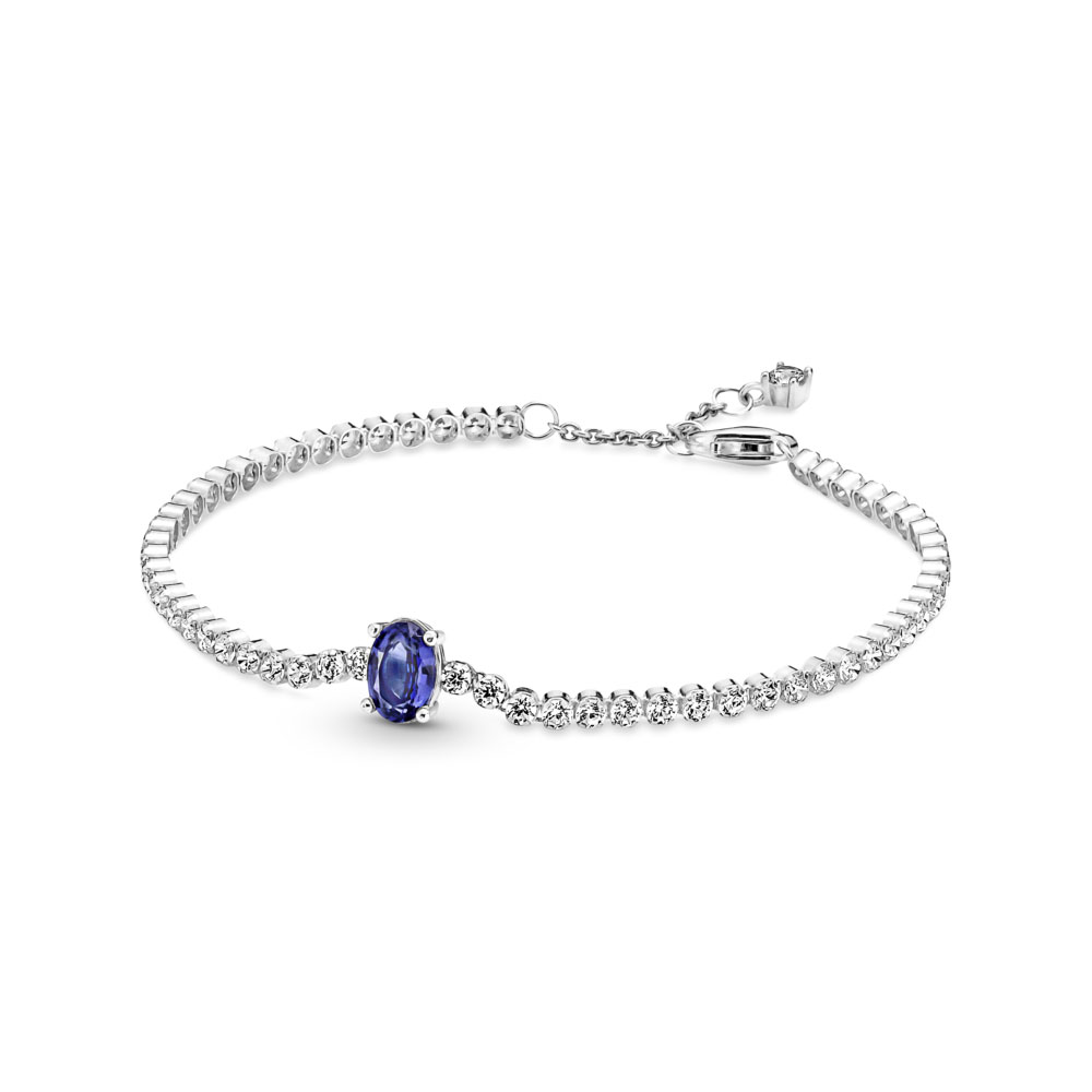 Pandora Pulsera en plata de ley Dos Tonos Brillante 590039C01 , para Mujer