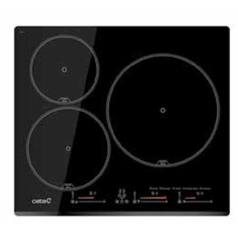 VITROCERAMICA INDUCCION CATA INSB 6003E2 BK 3 ZONAS COCCION ANCHO 59 CM